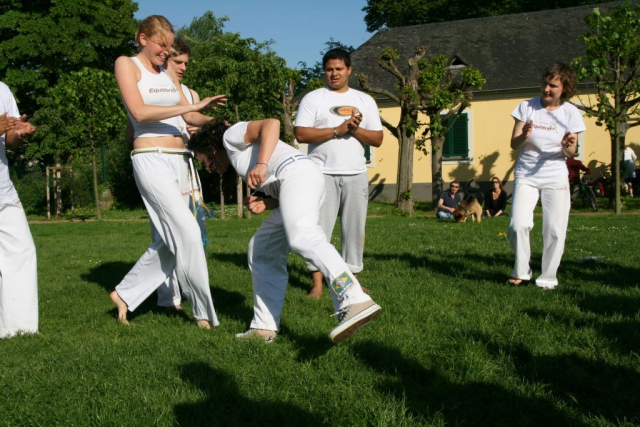 Cabeçada beim Capoeira in Bonn
